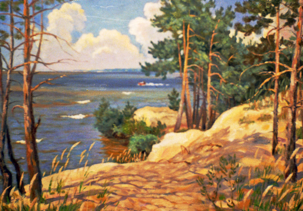 «Перед полуднем». 2001. Полотно, олія